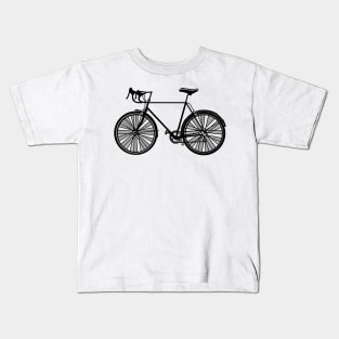 Retro Vintage Race Bike Kids T-Shirt